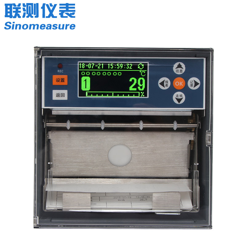 聯(lián)測(cè)_SIN-R1200_1-12通道可選_有紙記錄儀_液晶屏_FO值/壓力/溫度等參數(shù)